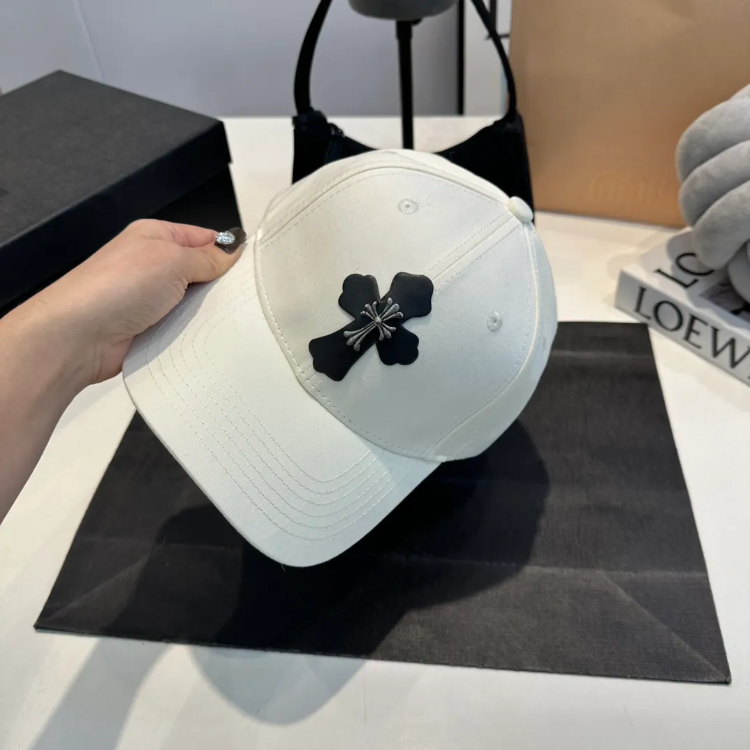 P56 Crow Heart baseball cap, retro peaked cap, head circumference 57.cm
